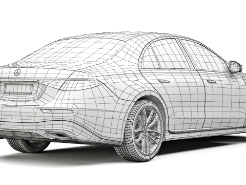 Mercedes-Benz Classe S AMG 2027 Modello 3D