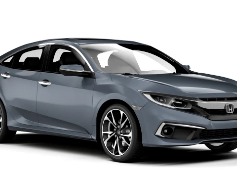 Honda Civic Sedan 2019 3D Model
