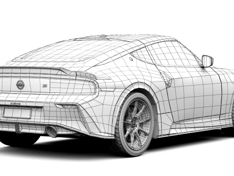 日産 Z ニスモ 2024 3Dモデル