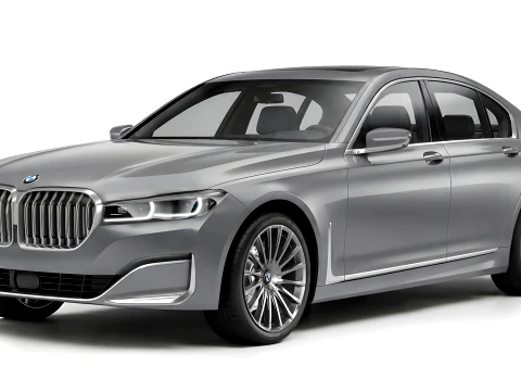 Car sedan 7 series G12 2020 3D Model