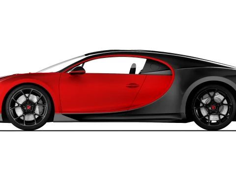 Bugatti Chiron Sport 2019 3D Model