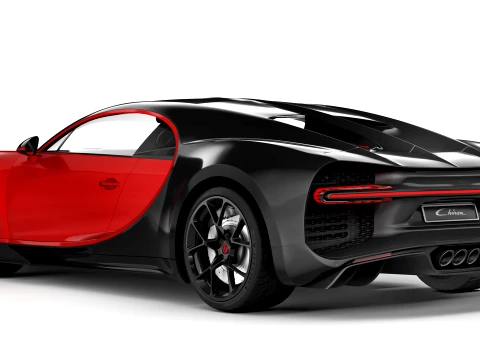 Bugatti Chiron Sport 2019 3D Model