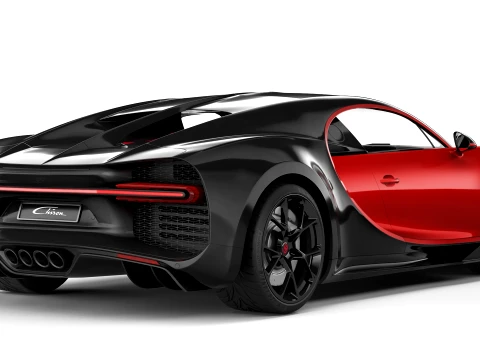Bugatti Chiron Sport 2019 3D Model