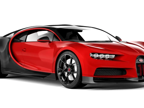 Bugatti Chiron Sport 2019 3D Model