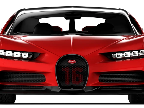 Bugatti Chiron Sport 2019 3D Model