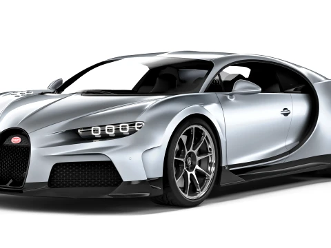 Bugatti Chiron Super Sport 2022 3D Model