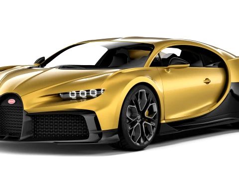 Bugatti Chiron Profilee 2022 3D Model