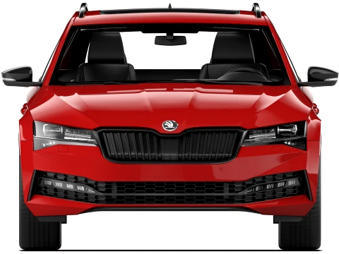 Skoda Superb Combi 2020 3D Model