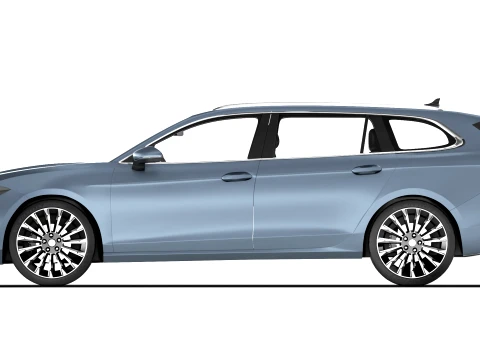 Volkswagen Passat Variant 2024 3D Model