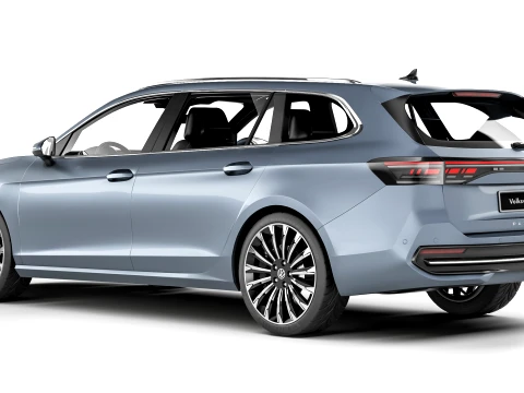 Volkswagen Passat Variant 2024 3D Model