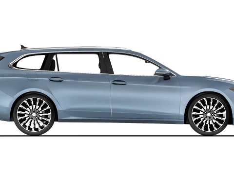 Volkswagen Passat Variant 2024 3D Model