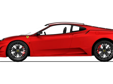 Ferrari 430 Scuderia 2008 3D Model