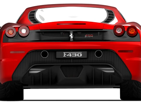 Ferrari 430 Scuderia 2008 3D Model