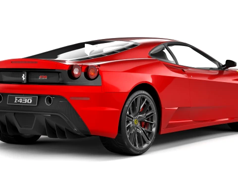 Ferrari 430 Scuderia 2008 3D Model