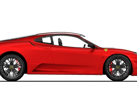 Ferrari 430 Scuderia 2008 3D Model