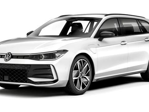 Volkswagen Passat Variant R 2024 3D Model