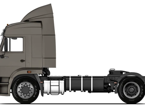 Kamaz 5460 2009 3D Model