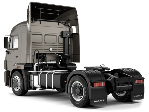 Kamaz 5460 2009 3D Model