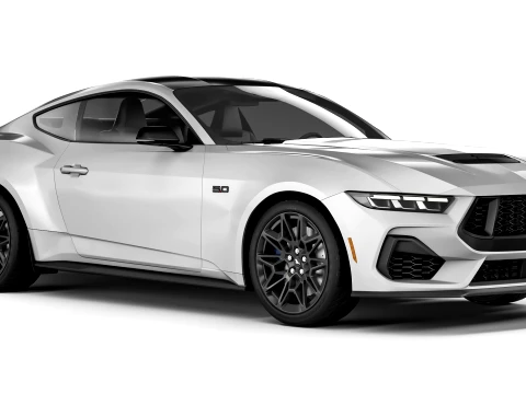 Mustang GT 2024 3D Model