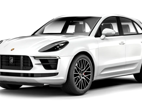 Porsche Macan Turbo 2019 3D Model