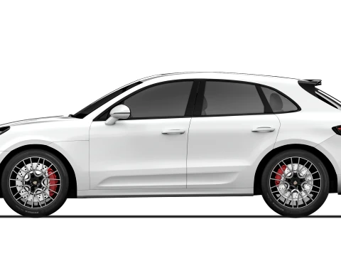 Porsche Macan Turbo 2019 3D Model