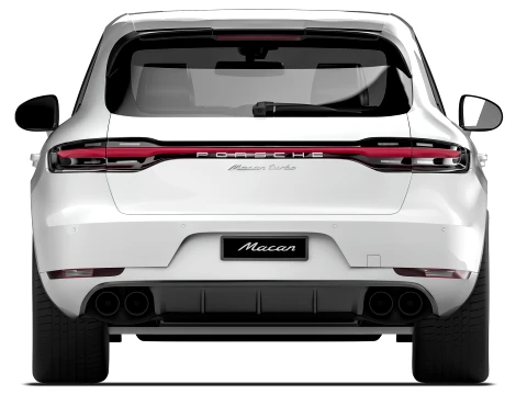 Porsche Macan Turbo 2019 3D Model
