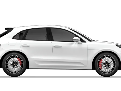 Porsche Macan Turbo 2019 3D Model