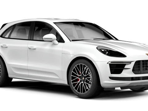 Porsche Macan Turbo 2019 3D Model