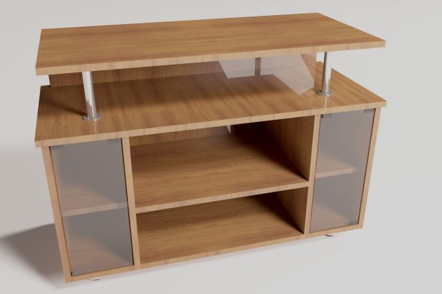 bedside table Model 3D .c4d .max .obj .3ds .fbx .stl .blend 