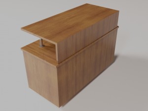 bedside table Model 3D