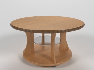 Cofee table 3D मॉडल
