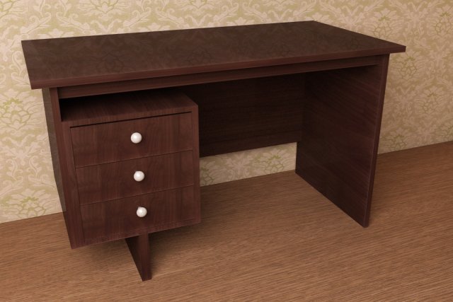 Work table 3D मॉडल .c4d .max .obj .3ds .fbx .stl .blend 
