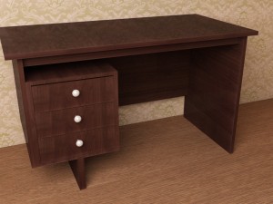 Work table 3D मॉडल
