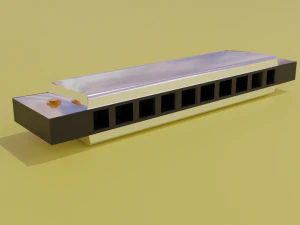 口の器官 3Dモデル