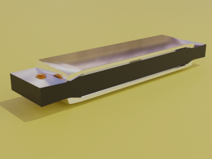 mouth organ 3D Model