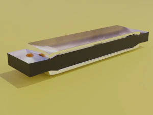 mouth organ 3D Model
