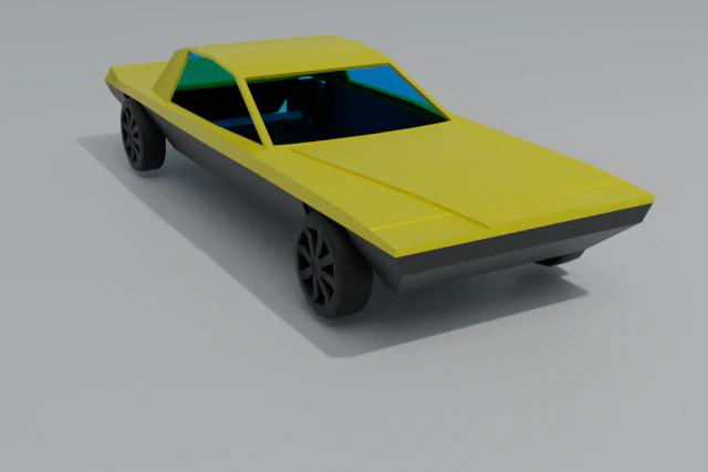 Toy car 3D Model .c4d .max .obj .3ds .fbx .stl .blend 