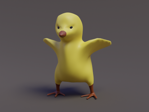 Chicken figurine 3D मॉडल