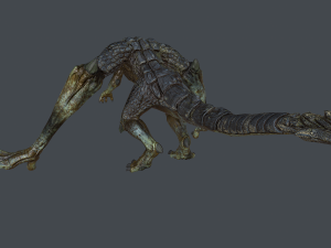 kaiju tenaga Modelo 3D