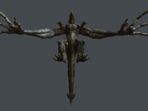 kaiju tenaga Modelo 3D