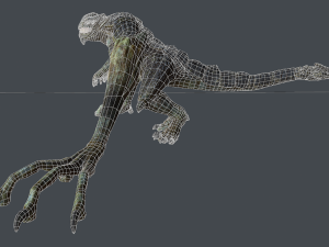 kaiju tenaga Modelo 3D