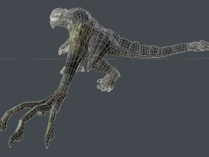 Kaiju Tenaga Modelo 3D