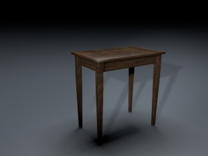 old table 3D Model