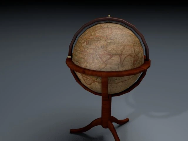 globebar 3D Model .c4d .max .obj .3ds .fbx .stl .blend 