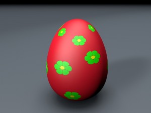 easter egg 3D मॉडल