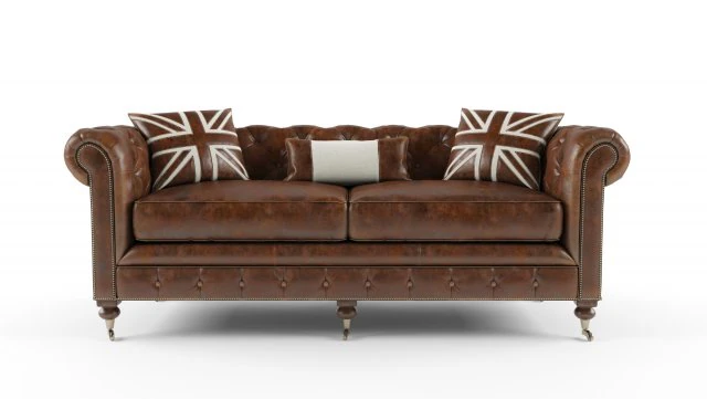 sofa dialma brown 3D Model .c4d .max .obj .3ds .fbx .stl .blend 