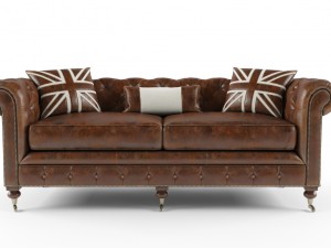 sofa dialma brown 3D Model