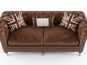 sofa dialma brown 3D Model
