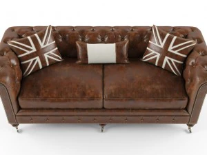 sofa dialma brown 3D Model