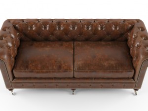 sofa dialma brown 3D Model